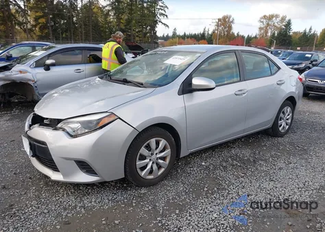 2016 Toyota Corolla Le from USA, damaged, VIN 2T1BURHE3GC746041